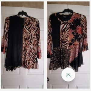 Animal Print Top